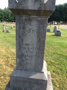 Ailesann Dyer McGuire's headstone